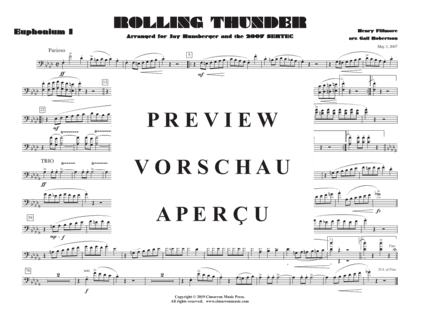Product gallery: Page 9 of 18 Rolling Thunder , , (Tuba Ensemble EEEETT)