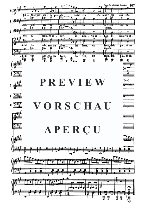Product gallery: Page 9 of 9 Morte io non temo, , Vocals and Piano