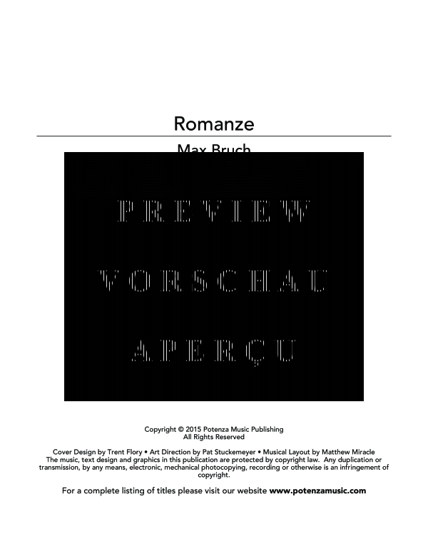 Product gallery: Page 3 of 11 Romanze, , (clarinet in Bb and piano)