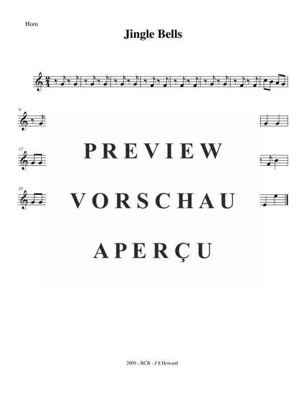Produktgalerie: Seite 8 von 10 Jingle Bells, , BlechblÀser Quintett