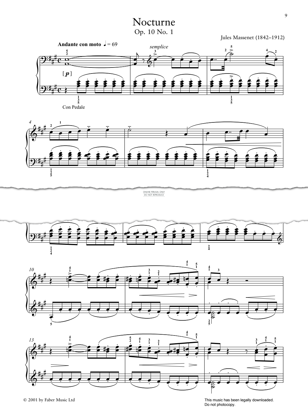 Product picture to: Nocturne Op.10, No.1