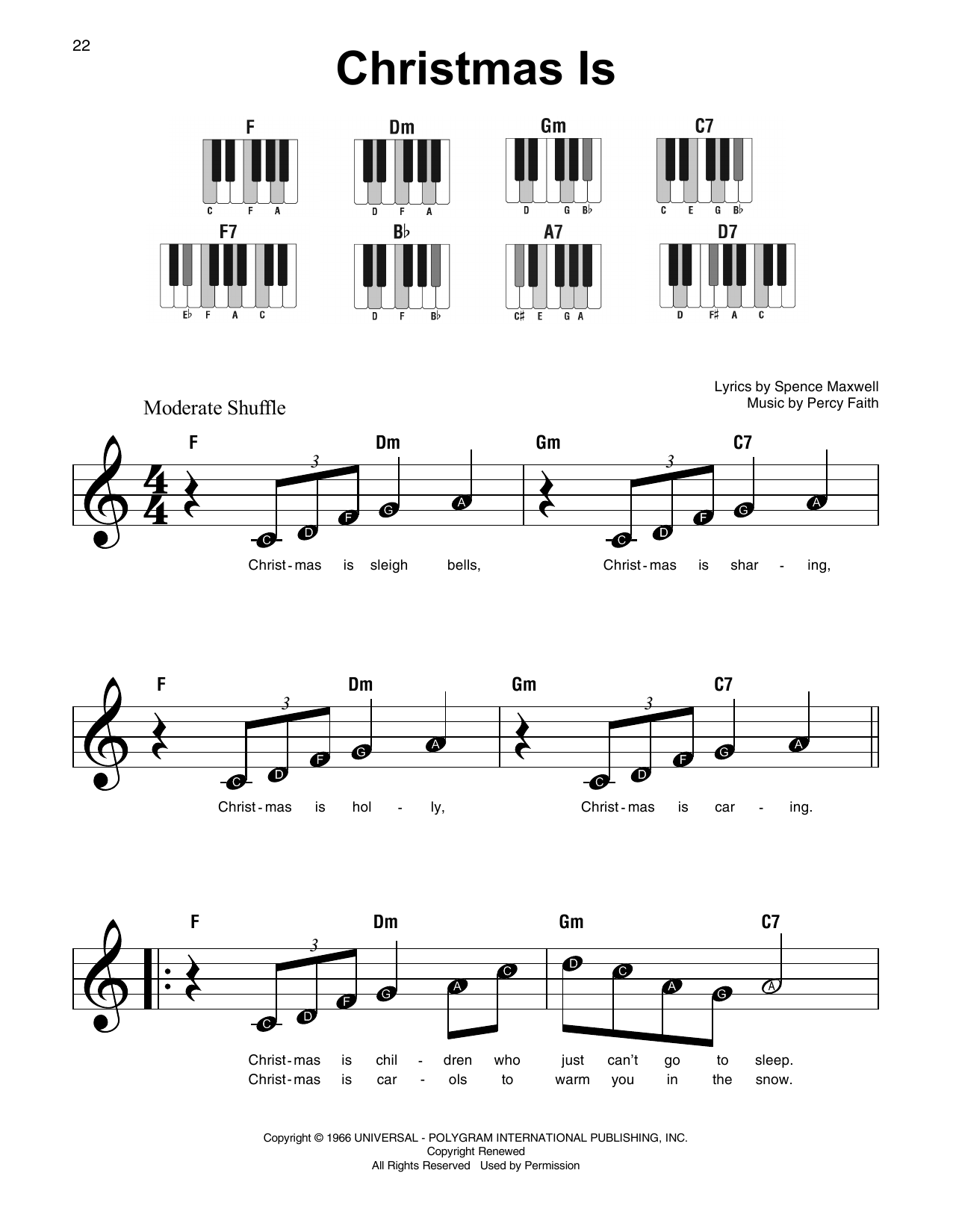 Product gallery: Page 1 of 1 Christmas Is, Percy Faith