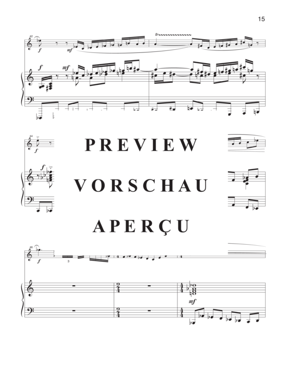 Product gallery: Page 18 of 21 Skylines , , (clarinet and piano)