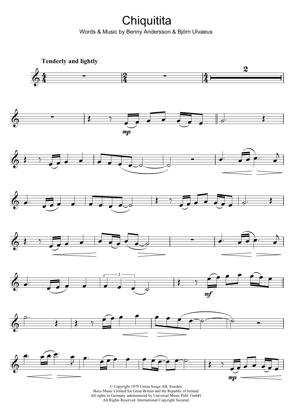 Product picture to:  Chiquitita - ABBA