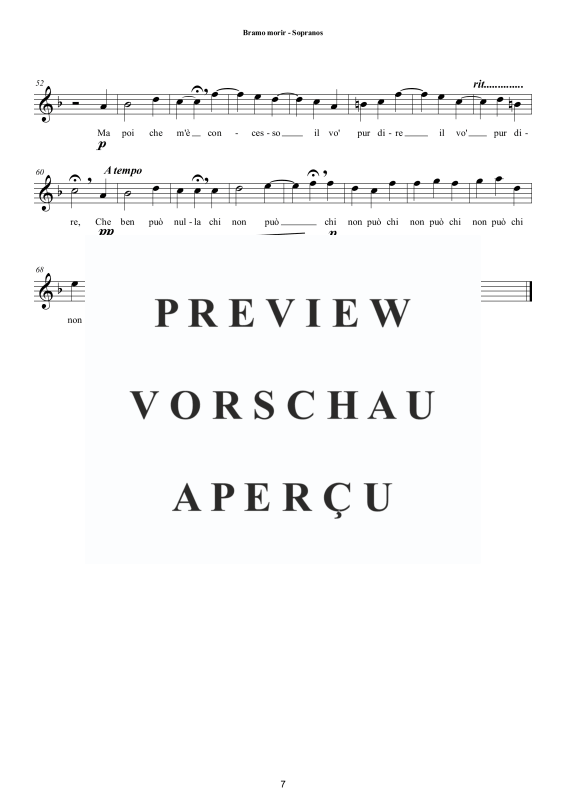 Produktgalerie: Seite 8 von 11 Bramo morir - Madrigal, , Gemischter Chor a capella