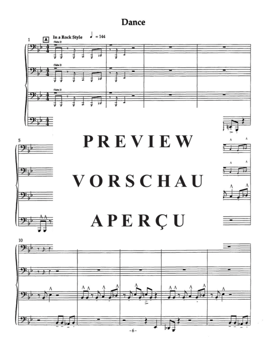 Product gallery: Page 9 of 21 Prelude and Dance , , (Tuba Quartett EETT)