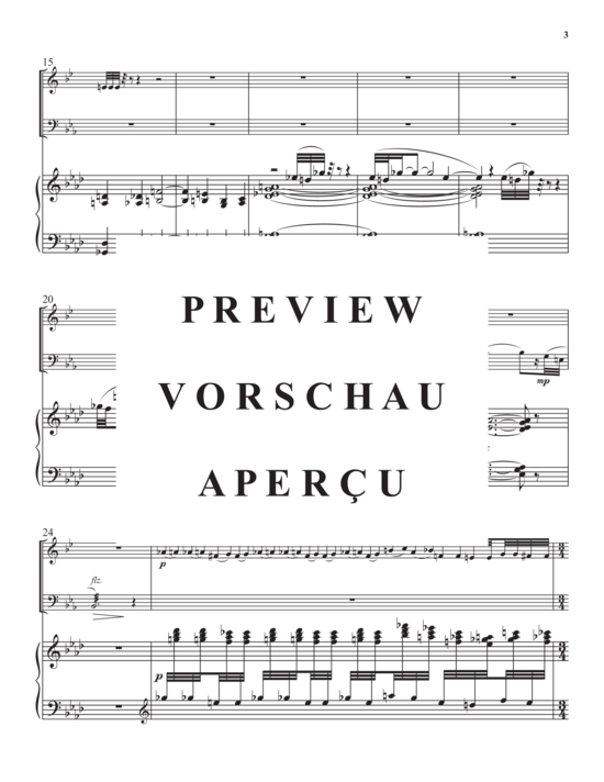 Product gallery: Page 5 of 21 The Lion and the Mouse , , (Trio for trumpet in Bb/piccolo trumpet, horn in F + piano)
