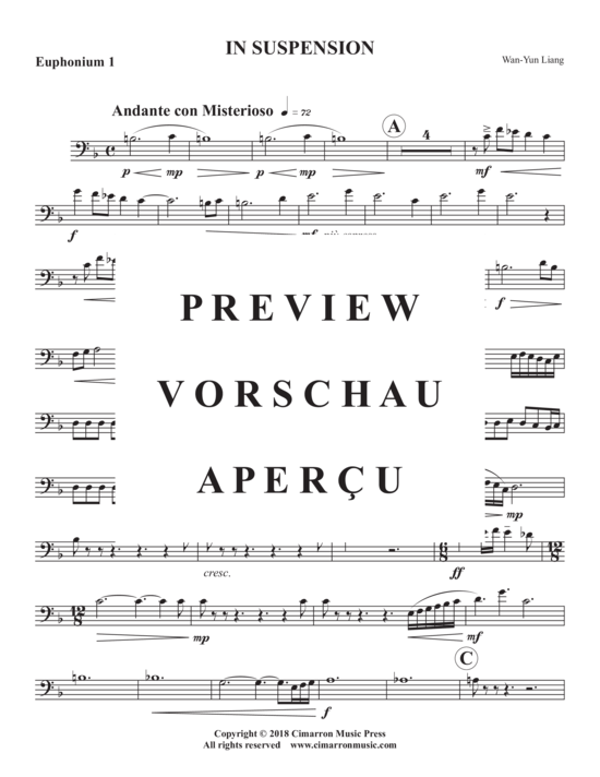 Product gallery: Page 10 of 21 In Suspension , , (Euphonium Quartet)