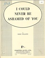 cover: I Could Never Be Ashamed Of You, Hank Williams, Gesang, Gitarre, Klavier