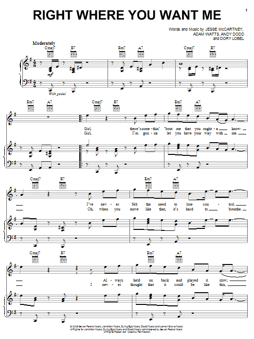 Produktbild zu: Right Where You Want Me