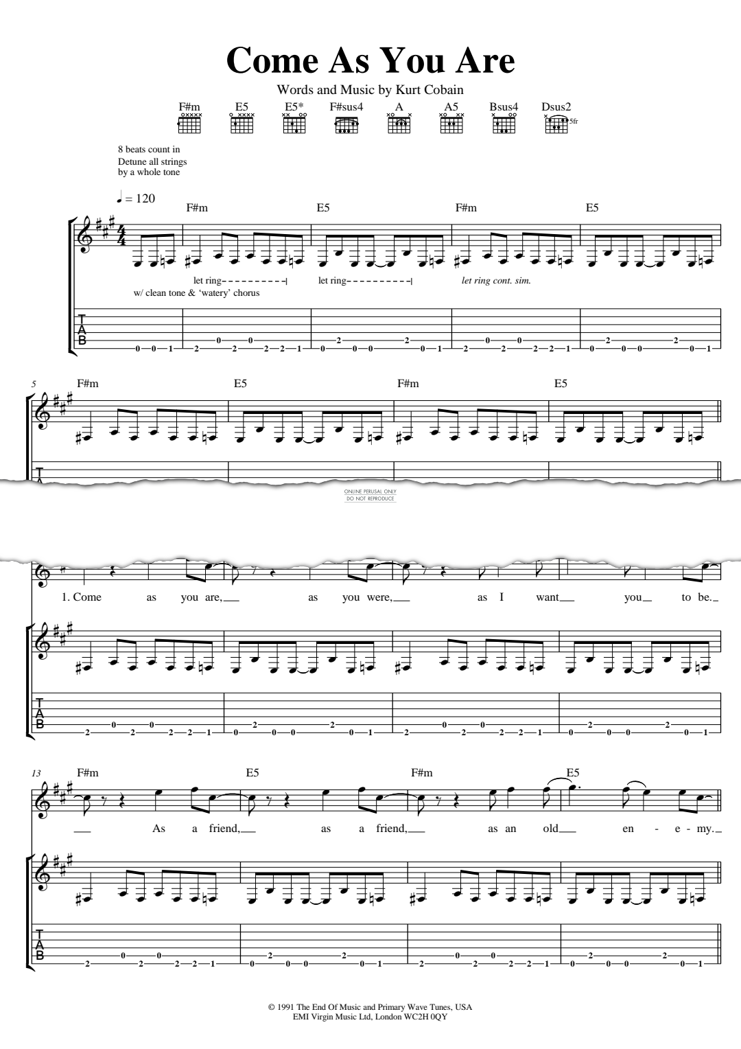 gallery: Come As You Are, Nirvana