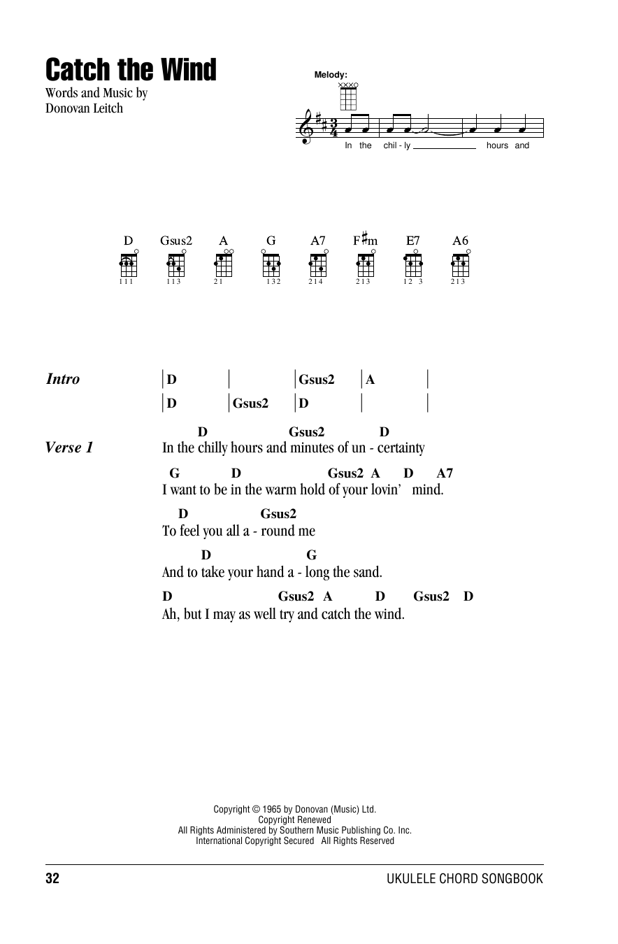Product gallery: Page 1 of 1 Catch The Wind, Donovan