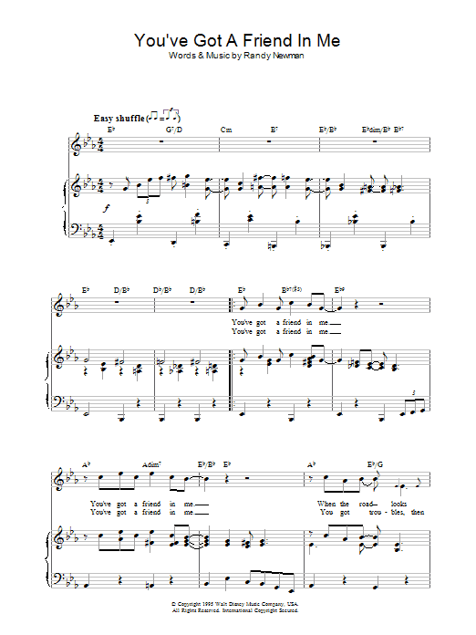 Produktbild zu: You've Got A Friend In Me (from Toy Story)