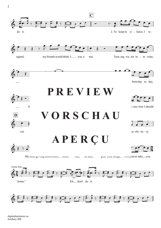 Produktgalerie: Seite 3 von 4 Solsbury Hill , Gabriel, Peter, (Oboe)