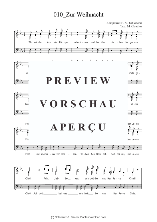 Zur Weihnacht 