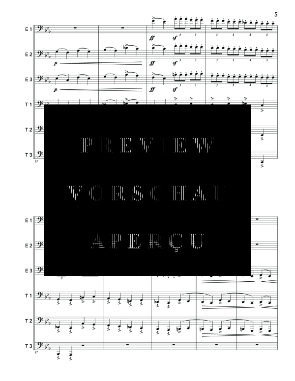 Produktgalerie: Seite 9 von 11 Prelude in C-sharp Minor, , (Tuba Ensemble EEETTT)