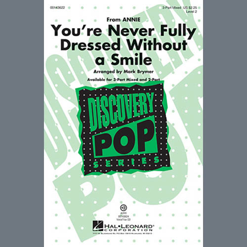 cover: You're Never Fully Dressed Without A Smile (2014 Film Version) (arr. Mark Brymer), Sia, Chor