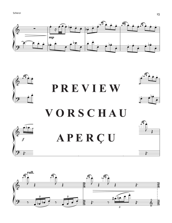 Product gallery: Page 16 of 21 Scherzi , , Piano Solo