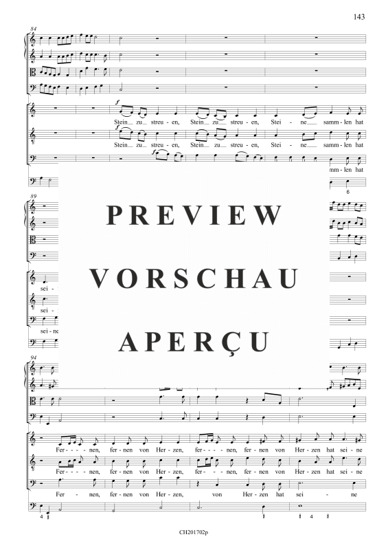 gallery: Ein jegliches hat seine Zeit (Partitur), , Gemischtes Ensemble ATB, 4 Streicher und BC