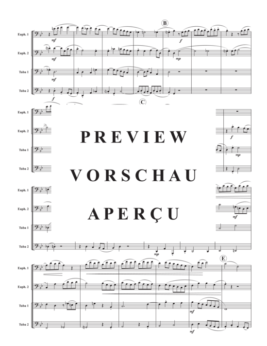 Product gallery: Page 4 of 18 Overture , , (Tuba Quartett EETT)