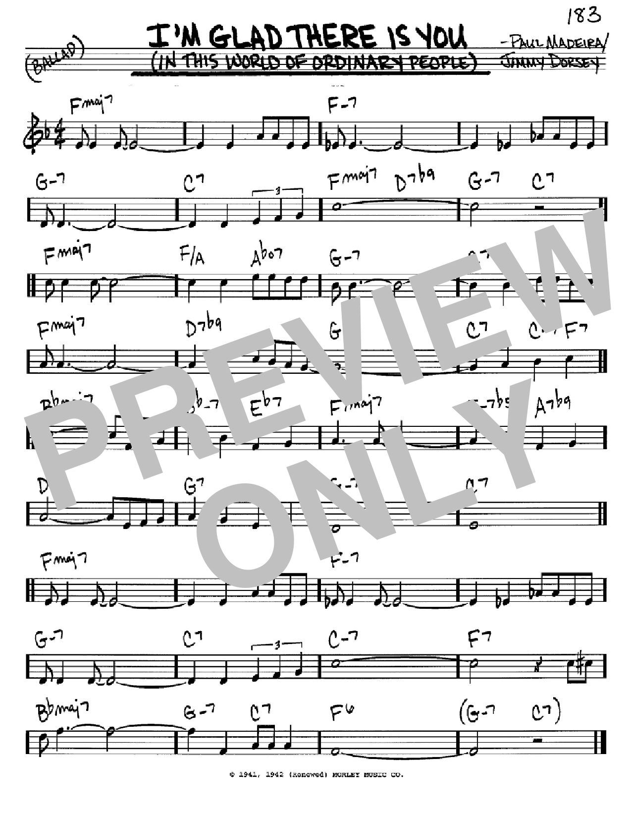 Produktbild zu: I'm Glad There Is You (In This World Of Ordinary People)