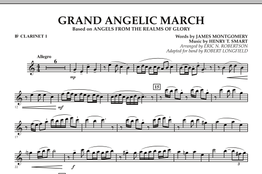 Product picture to: Grand Angelic March - Bb Clarinet 1