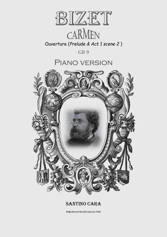 cover: Ouverture (Prelude) in A major (Carmen), , Piano Easy