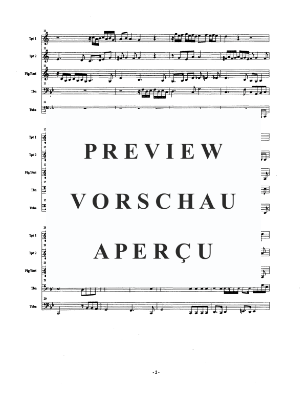 Produktgalerie: Seite 4 von 11 Canzone Per Sonare Nr. 2, , BlechblÀser Quintett