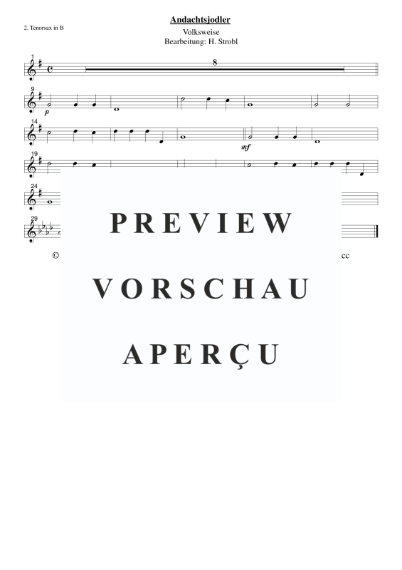 gallery: Andachtsjodler, , Saxophonquintett AATTB