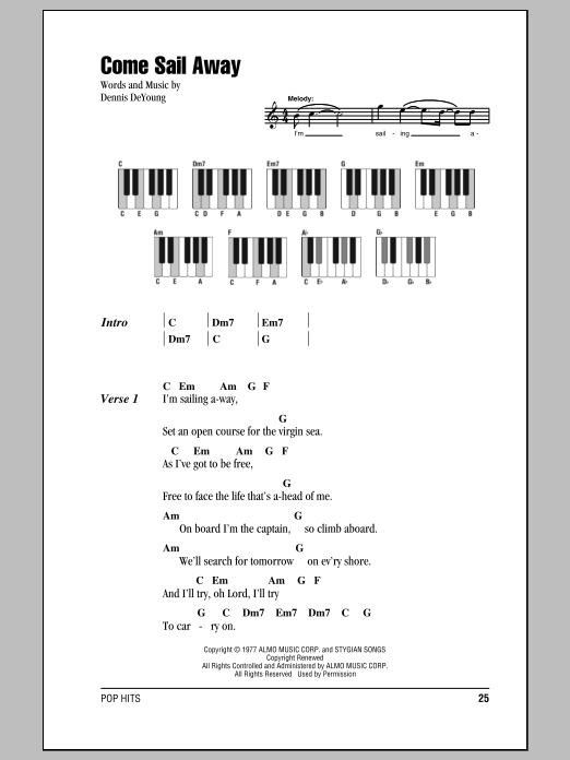 Produktbild zu: Come Sail Away