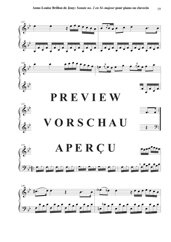Product gallery: Page 20 of 21 Sonata no. 2 in Bb major , Horvath, Nicolas, (Klavier/Cembalo Solo)