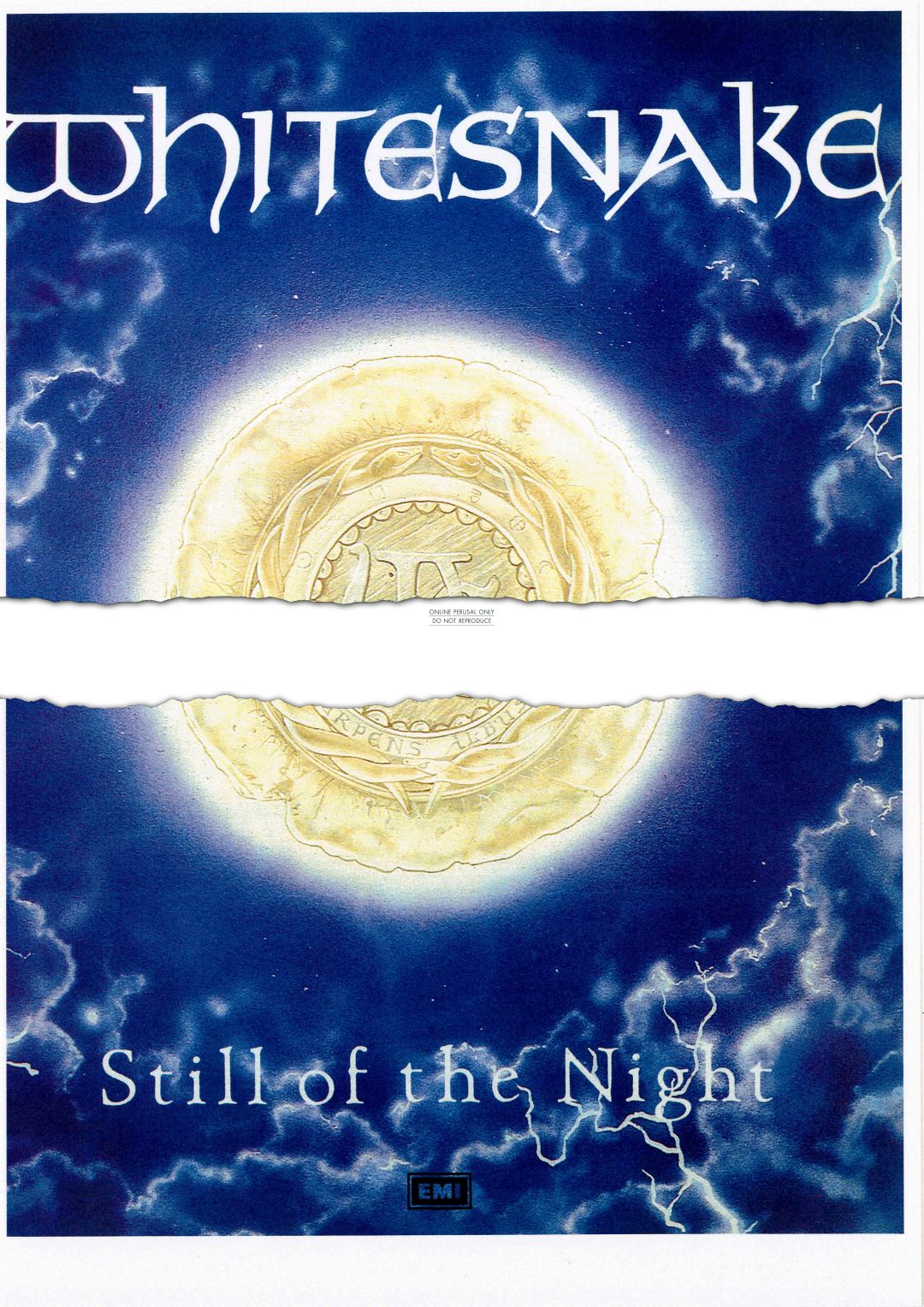 Product gallery: Page 1 of 1 Still Of The Night, Whitesnake
