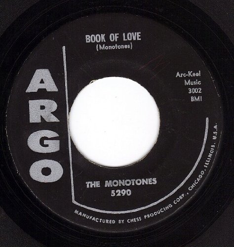 cover: Book Of Love, The Monotones, Gitarre
