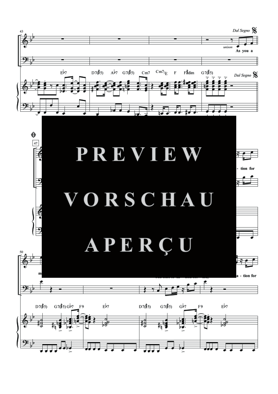 Produktgalerie: Seite 10 von 11 Abide In Me, , Gemischter Chor und Klavier
