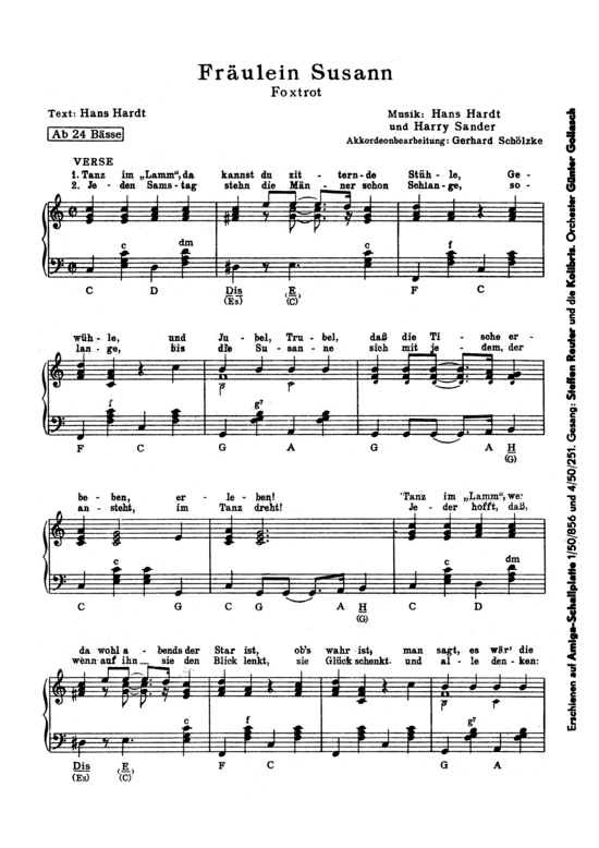 Product picture to: Fräulein Susann 1961