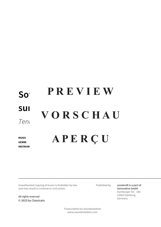 Product gallery: Page 3 of 4 Softly as in a morning sunrise (Tenor Saxophon/Klarinette in B Solo) , , Lead Sheet