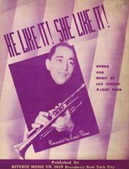 cover: He Like It! She Like It!, Louis Prima