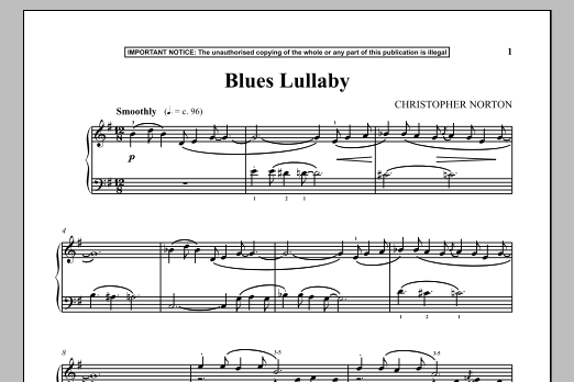 Product gallery: Page 1 of 1 Blues Lullaby, Christopher Norton