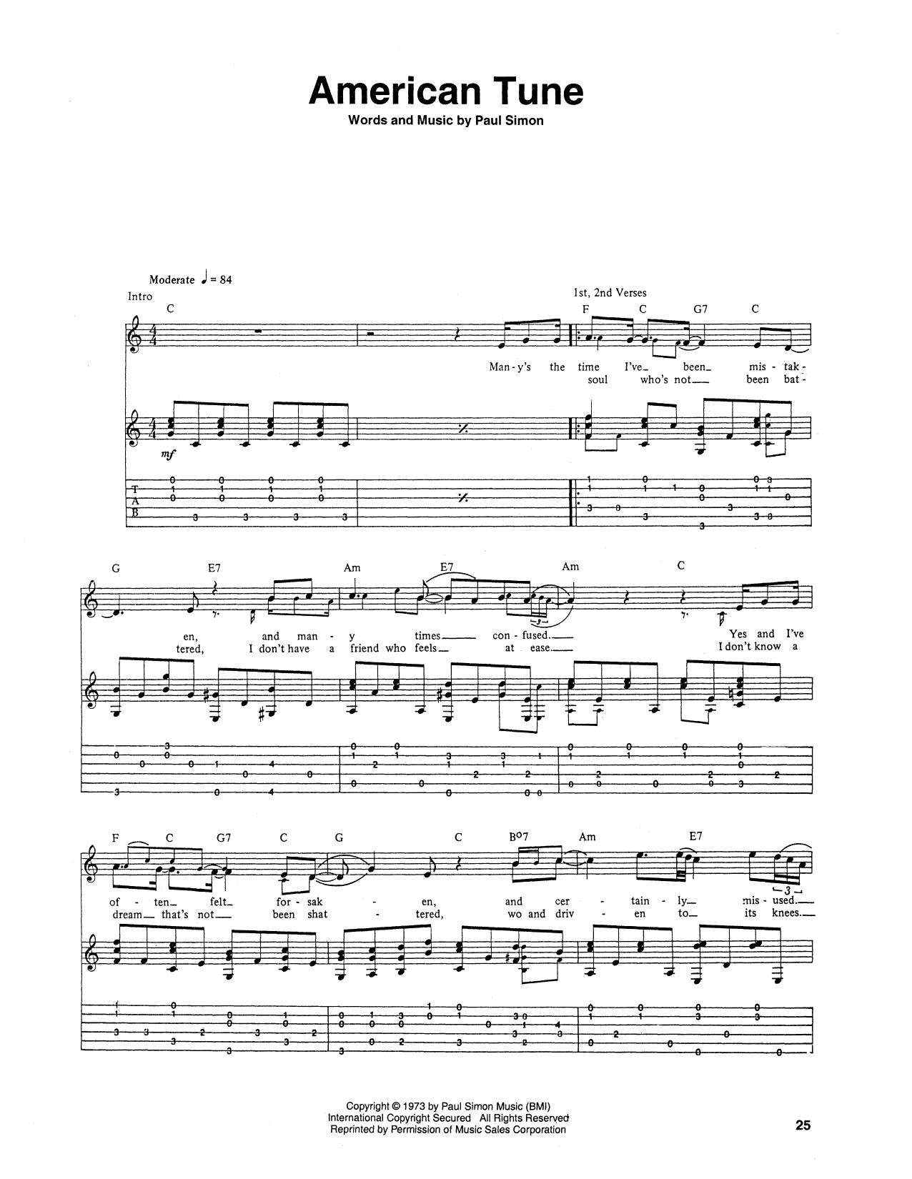 Produktbild zu: American Tune