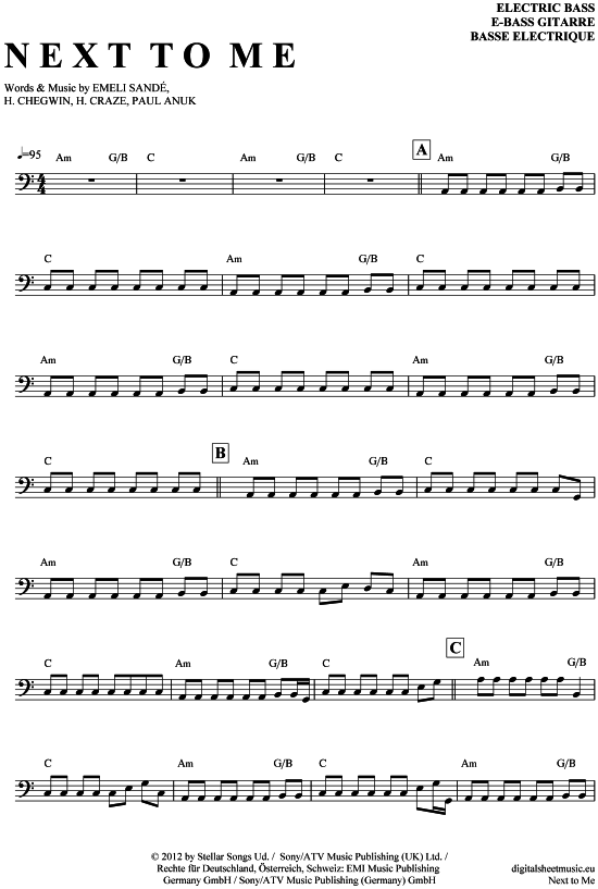 Product picture to: Next to me Emeli Sande