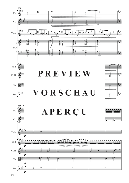 Product gallery: Page 18 of 21 Hommage à la Pologne (2015) , ,  (ensemble for violin solo, piano, flute, clarinet + string quintet)