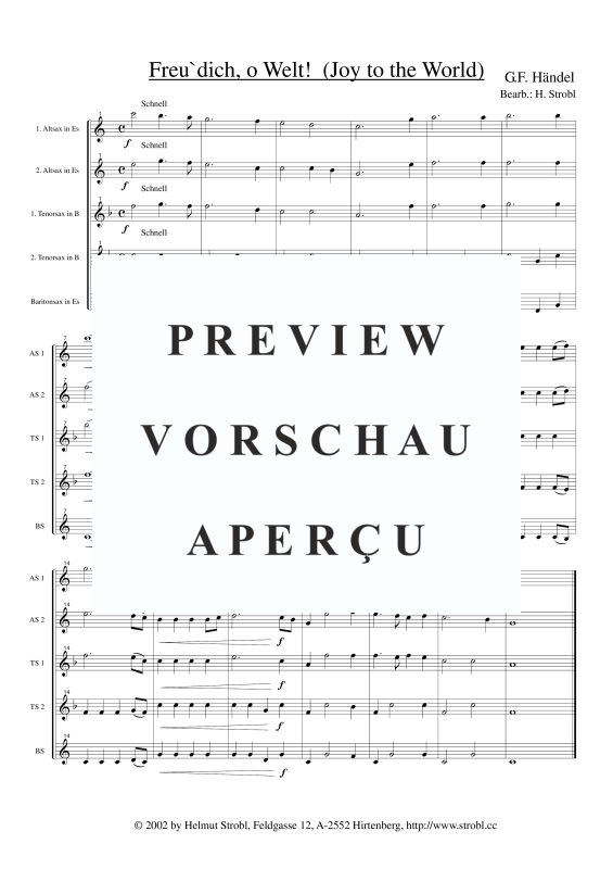 gallery: Joy To The World, , Saxophonquintett AATTB