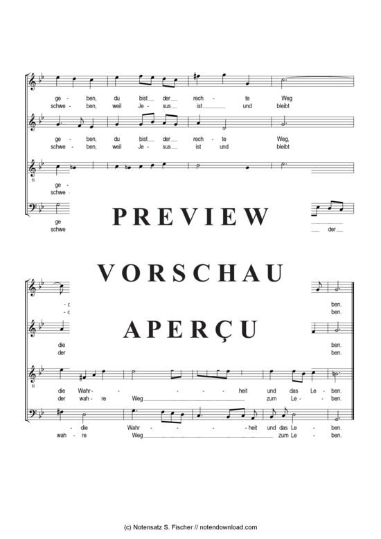 Product gallery: Page 4 of 4 Komm Jesu komm , , (mixed choir)