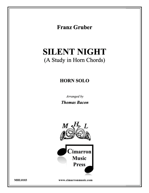 cover: Silent Night (A Study in Horn Chords), , Horn Solo