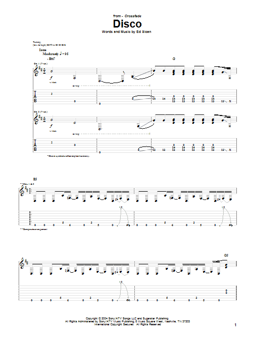Produktgalerie: Seite 1 von 1 Disco, Crossfade, Gitarre