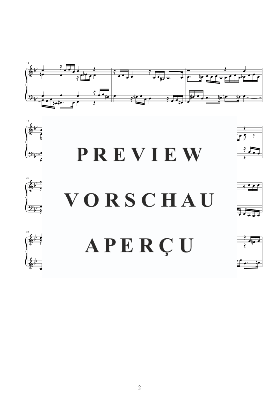Product gallery: Page 3 of 8 Fantasia BWV 1128, , Solo Piano