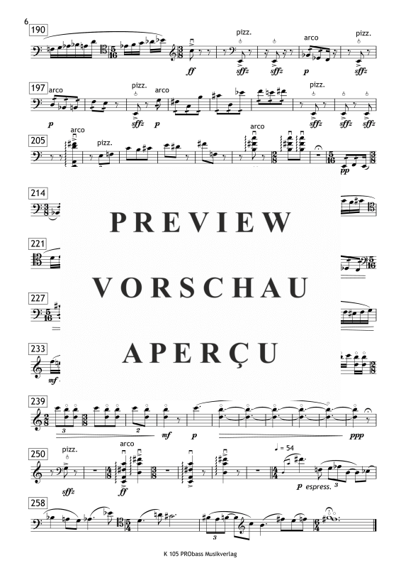 gallery: Capriccio für Kontrabass, , Double Bass Solo