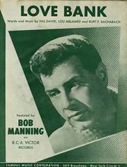 cover: Love Bank, Bob Manning, Gesang, Gitarre, Klavier