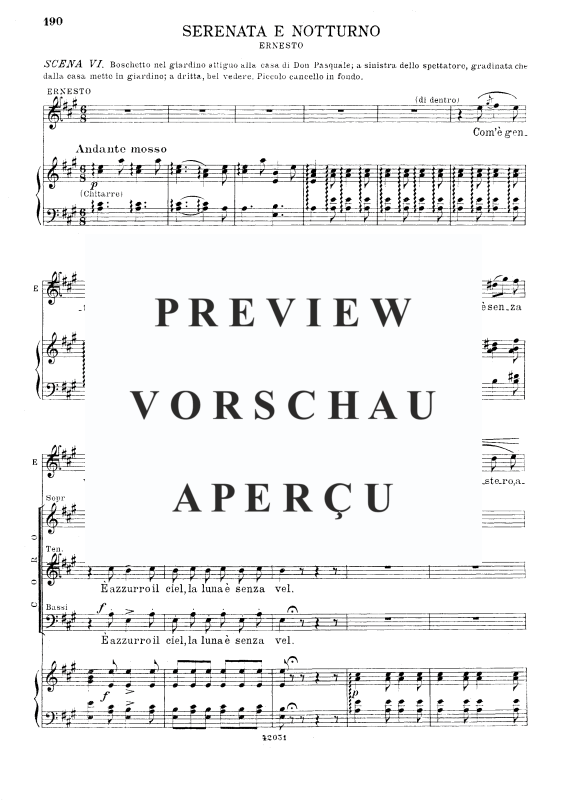 Produktgalerie: Seite 2 von 7 Com e gentil la notte a mezzo april, , Tenor und Klavier
