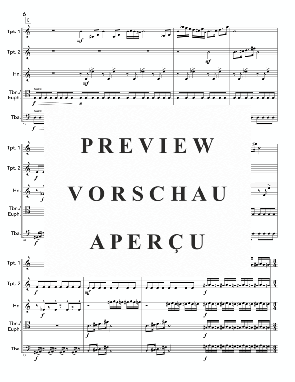 Produktgalerie: Seite 10 von 11 Three 4 Five, , (Blechbläser Quintett)